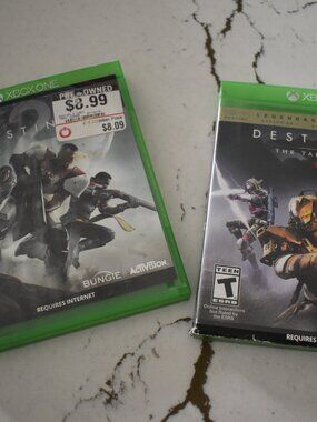 Xbox One Destiny & Destiny The Taken King Legendary Edition 2 Game Bundle CIB